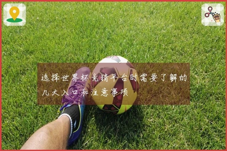 选择世界杯竞猜平台时需要了解的几大入口和注意事项